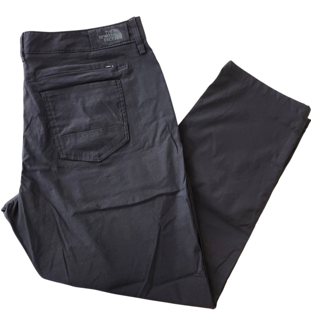 NWT The North Face Men's Black Pants Casual Outdoor Hiking Travel Performance